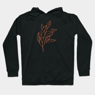 red leaf Hoodie